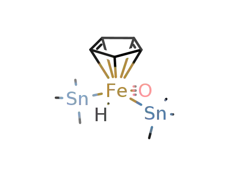 (C5H5)Fe(H)(CO)(Sn(CH3)3)2