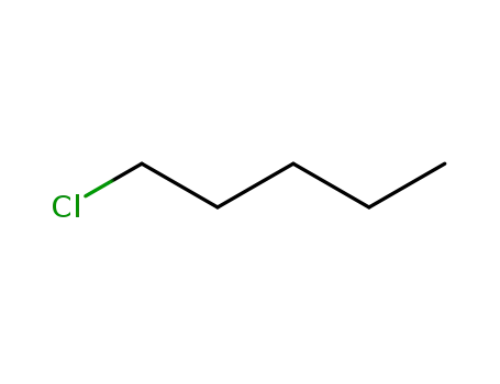 Molecular Structure of 543-59-9 (1-Chloropentane)