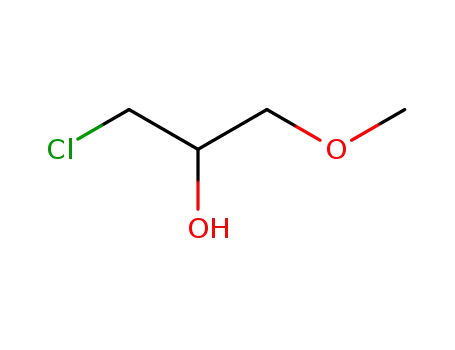 Molecular Structure of 4151-97-7 (1-CHLORO-3-METHOXY-2-PROPANOL)