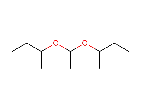 Molecular Structure of 5314-41-0 (Acetaldehyde di-sec-butyl acetal)