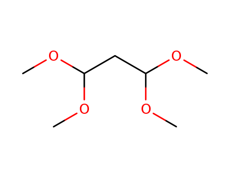 102-52-3,1,1,3,3-Tetramethoxypropane,Malonaldehyde,bis(dimethyl acetal) (6CI,7CI,8CI);AI3-28938;Malonaldehyde tetramethyl acetal;NSC 27794;Tetramethoxypropane;Propane, 1,1,3,3-tetramethoxy-;