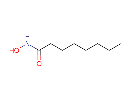 7377-03-9,CAPRYLOHYDROXAMIC ACID,Octanohydroxamicacid (6CI,7CI,8CI);Caprylohydroxamic acid;N-Hydroxyoctanamide;Octanoylhydroxamic acid;Taselin;