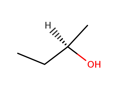 Molecular Structure of 14898-79-4 (R-(-)-2-Butanol)