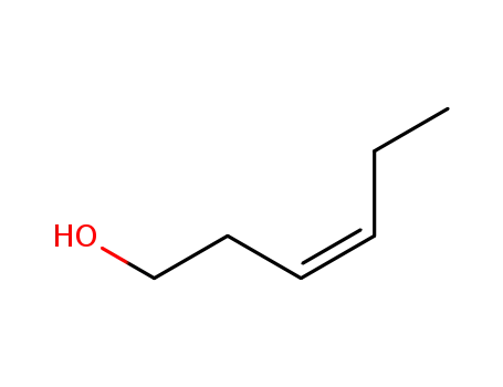 Molecular Structure of 928-96-1 (3-Hexen-1-ol, (3Z)-)