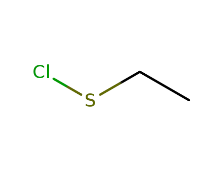 Molecular Structure of 1496-75-9 (Ethanesulfenyl chloride)