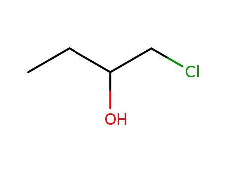 Molecular Structure of 1873-25-2 (butylene chlorohydrin)