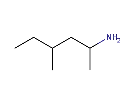 Molecular Structure of 105-41-9 (1,3-Dimethylpentylamine)