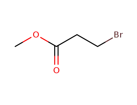 Molecular Structure of 3395-91-3 (Methyl 3-bromopropionate)