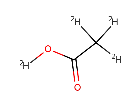 Molecular Structure of 1186-52-3 (ACETIC-D3 ACID-D)