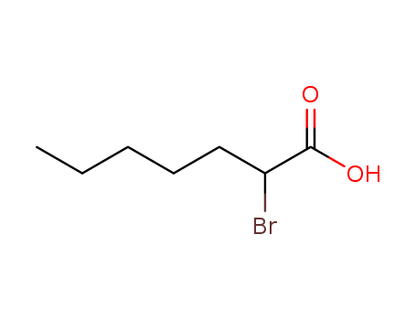 Heptanoic acid,2-bromo-
