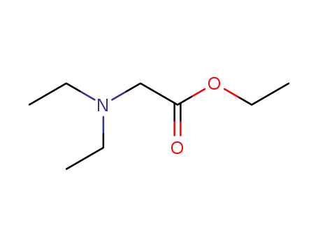 Molecular Structure of 2644-21-5 (ETHYL N,N-DIETHYLAMINOACETATE)
