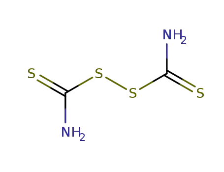 Molecular Structure of 504-90-5 (Dithiocarbamoyl disulfide)