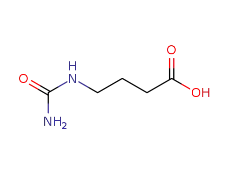 Molecular Structure of 2609-10-1 (4-UREIDO-BUTYRIC ACID)