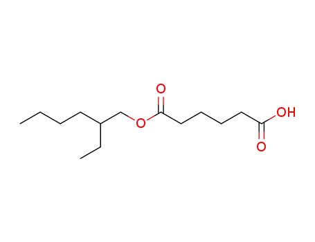 Molecular Structure of 4337-65-9 (2-ethylhexyl hydrogen adipate)