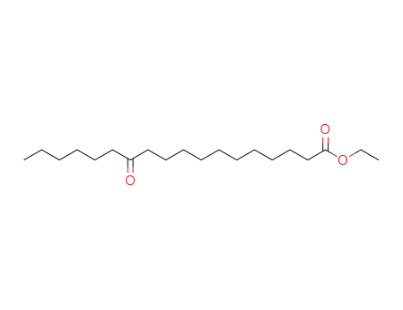 Molecular Structure of 88472-61-1 (Octadecanoic acid, 12-oxo-, ethyl ester)