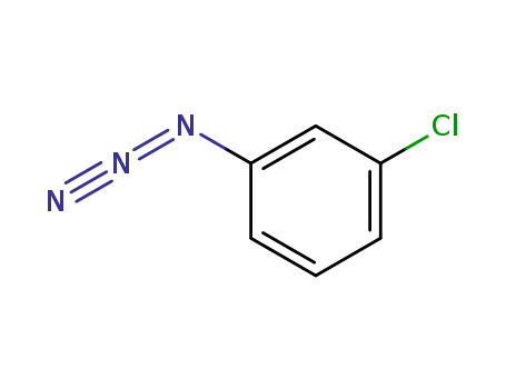 Molecular Structure of 3296-06-8 (1-Azido-3-chlorobenzene solution)