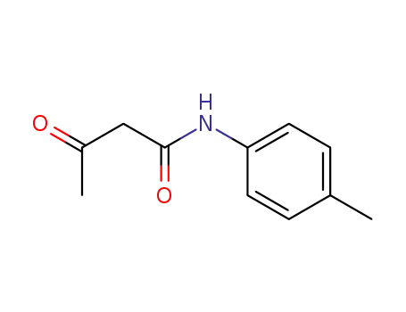 Molecular Structure of 2415-85-2 (N-(4-Methylphenyl)-3-oxobutanamide)
