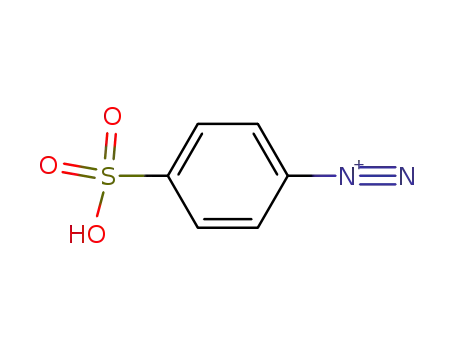 Molecular Structure of 2154-66-7 (diazobenzenesulfonic acid)