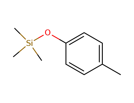 Molecular Structure of 17902-32-8 (trimethyl-(4-methylphenoxy)silane)