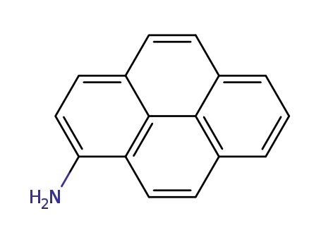 Molecular Structure of 1606-67-3 (1-Aminopyrene)