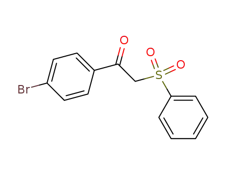 1-(4-bromophenyl)-2-(phenylsulfonyl)ethanone