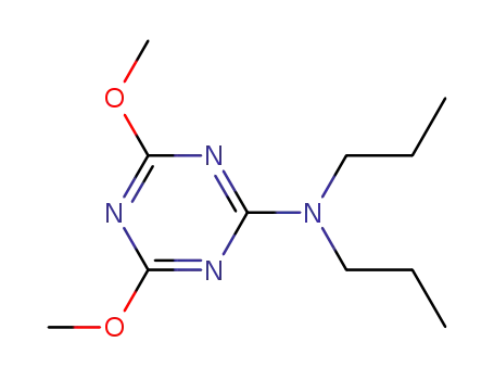 2,4-dimethoxy-6-(di-n-propylamino)-1,3,5-triazine