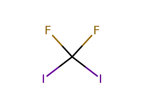 Molecular Structure of 1184-76-5 (Diiododifluoromethane)