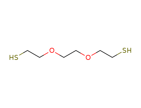 14970-87-7,3,6-Dioxa-1,8-octanedithiol,Ethanethiol,2,2'-(ethylenedioxy)di- (6CI,8CI);Ethyleneglycol di-2-mercaptoethyl ether;NSC 94782;Triethylene glycol dimercaptan;Triethylene glycol dithiol;1,2-Bis(2-mercaptoethoxy)ethane;1,2-Bis(2'-mercaptoethoxy)ethane;1,8-Dimercapto-3,6-dioxaoctane;2,2'-(Ethylenedioxy)diethanethiol;3,6-Dioxaoctane-1,8-dithiol;