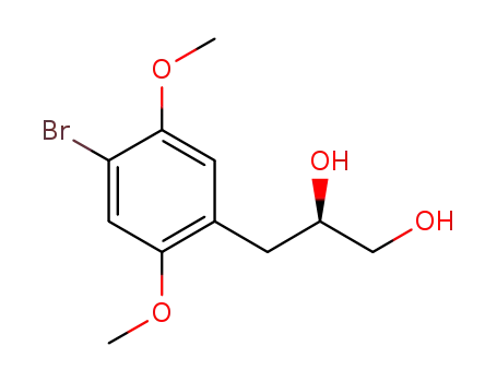 (R)-3-(4-bromo-2,5-dimethoxyphenyl)-1,2-propanediol