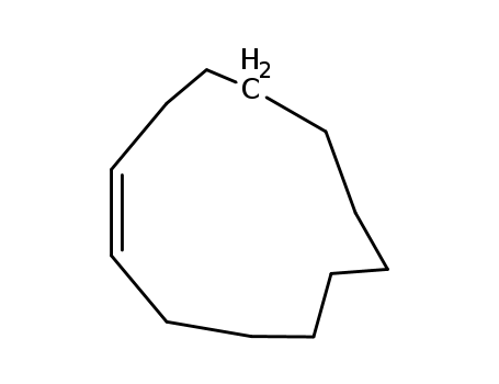 Molecular Structure of 1129-89-1 (cis-Cyclododecene.)