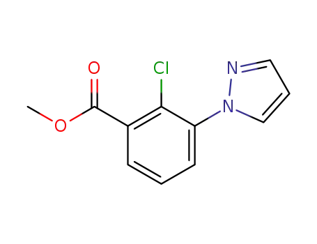 methyl 2-chloro-3-(1H-pyrazol-1-yl)benzoate