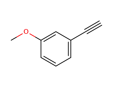 Molecular Structure of 768-70-7 (3-ETHYNYLANISOLE  96)