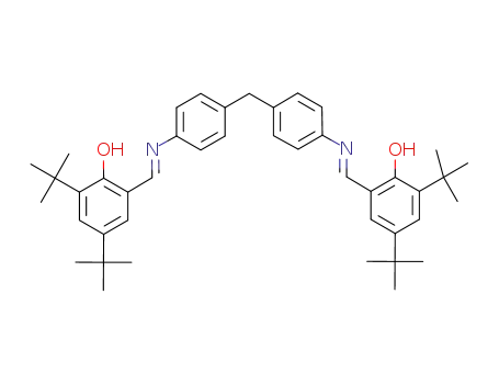 6,6'-{methylenebis[(p-phenylene)iminomethyl]}-bis(2,4-di-tert-butylphenol)