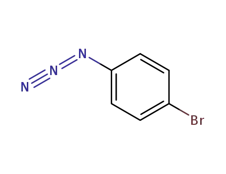 Molecular Structure of 2101-88-4 (1-AZIDO-4-BROMOBENZENE)