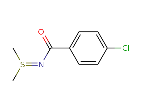 4-chloro-N-(dimethyl-λ4-sulfanylidene)benzamide