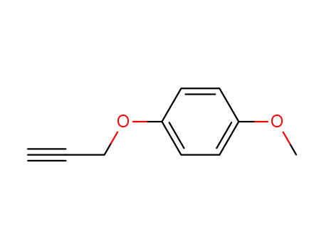 Molecular Structure of 17061-86-8 (1-methoxy-4-(prop-2-yn-1-yloxy)benzene)