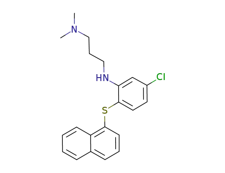N'-[5-chloro-2-(1-naphthylthio)phenyl]-N,N-dimethylpropan-1,3-diamine