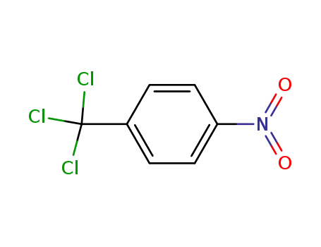 Molecular Structure of 3284-64-8 (1-nitro-4-(trichloromethyl)benzene)