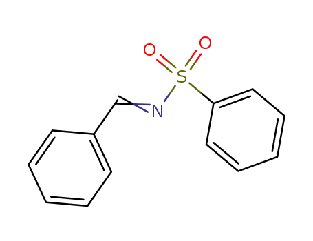 Molecular Structure of 13909-34-7 (N-BENZYLIDENEBENZENESULFONAMIDE)