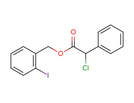 2-iodobenzyl 2-chloro-2-phenylacetate