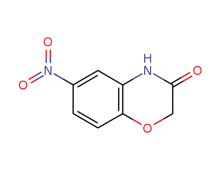 Molecular Structure of 81721-87-1 (6-NITRO-2H-1,4-BENZOXAZIN-3(4H)-ONE)