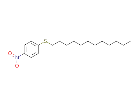 Molecular Structure of 73520-87-3 (Benzene, 1-(dodecylthio)-4-nitro-)