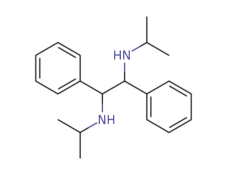 Molecular Structure of 55079-98-6 (1,2-Ethanediamine, N,N'-bis(1-methylethyl)-1,2-diphenyl-)