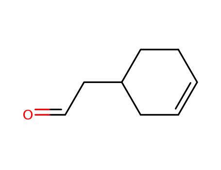 Molecular Structure of 24480-99-7 (cyclohex-3-en-1-ylacetaldehyde)