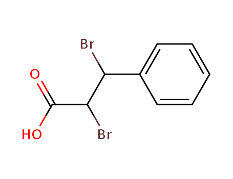 Benzenepropanoic acid, α,β-dibromo-