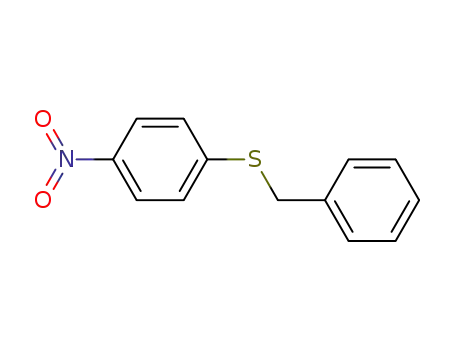 Molecular Structure of 27691-43-6 (1-(BENZYLSULFANYL)-4-NITROBENZENE)