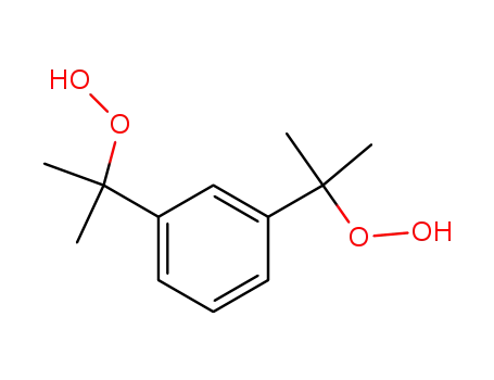 Molecular Structure of 721-26-6 (META-DIISOPROPYLBENZENEDIHYDROPEROXIDE)