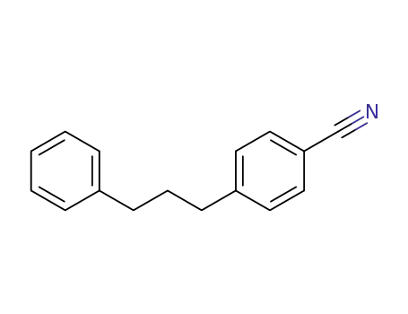 Molecular Structure of 139597-68-5 (Benzonitrile, 4-(3-phenylpropyl)-)