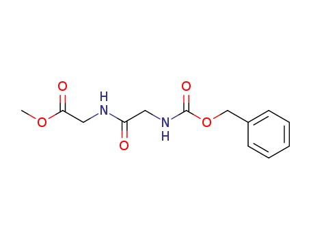 methyl 2-[(2-phenylmethoxycarbonylaminoacetyl)amino]acetate cas  13437-63-3