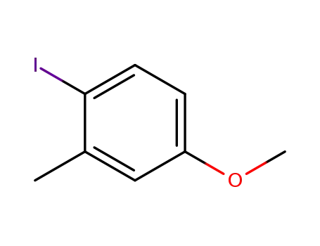 Molecular Structure of 63452-69-7 (1-IODO-4-METHOXY-2-METHYLBENZENE)